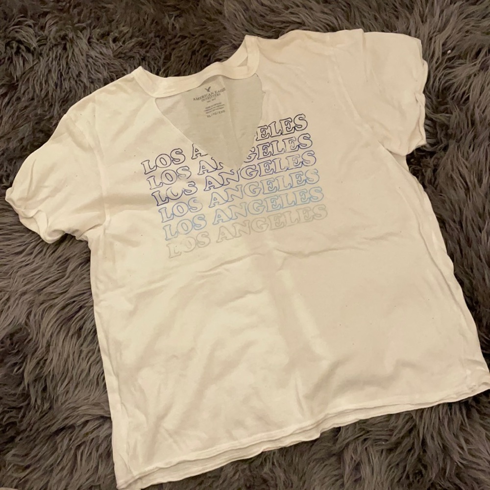 Los Angeles retro top